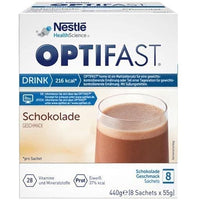 OPTIFAST home drink chocolate powder 8X55 g UK