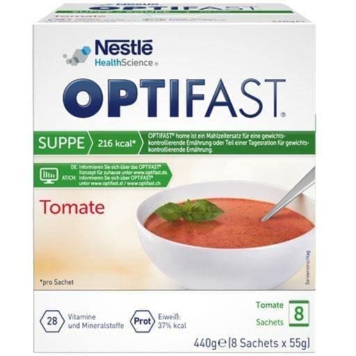 OPTIFAST home soup tomato powder 8X55 g UK