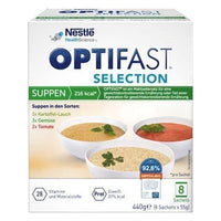 OPTIFAST Selection soups 8X55 g UK