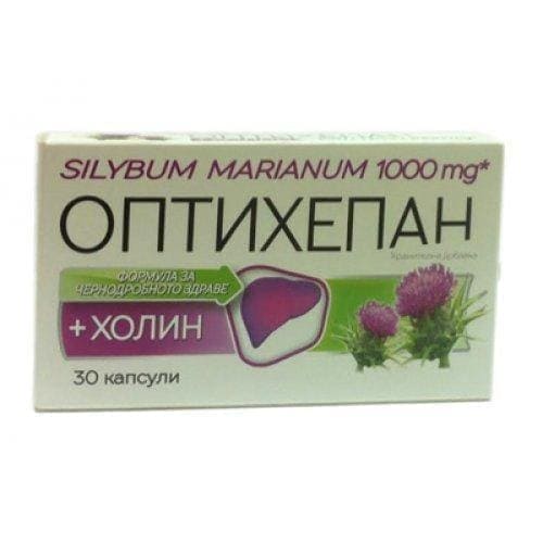 OPTIHEPAN for liver and bile 30 capsules, OPTIHEPAN UK