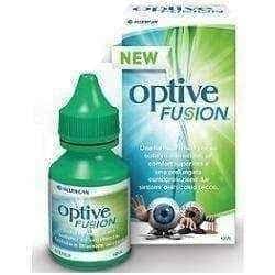 Optive FUSION eye drops 10ml, refresh eye drops UK