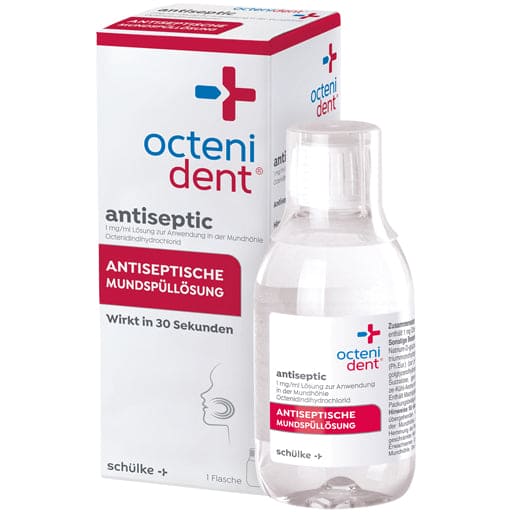 Oral cavity, OCTENIDENT antiseptic solution for use in mouth UK