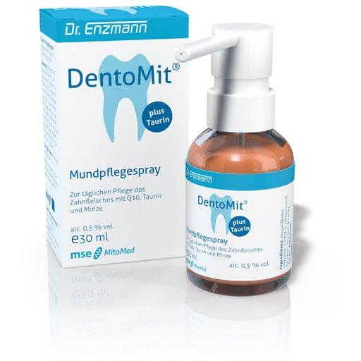 Oral mucosa, DENTOMIT, ubiquinone Q10, taurine and mint oil, oral care spray UK