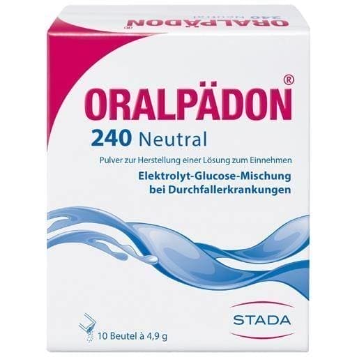 ORALPEDON 240 infant diarrhea glucose and electrolyte powder UK