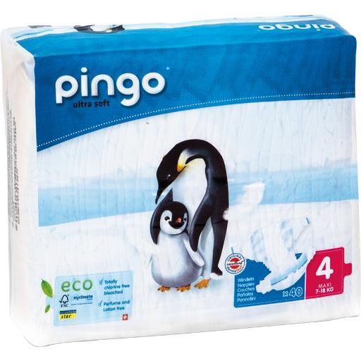 ORGANIC DIAPERS maxi 7-18 kg Pinguin PINGO SWISS UK