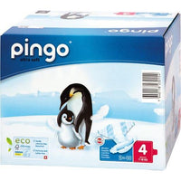 ORGANIC DIAPERS maxi Jumbo 7-18 kg Pinguin PINGO SWISS UK