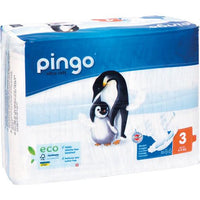 ORGANIC DIAPERS midi 4-9 kg Pinguin PINGO SWISS UK