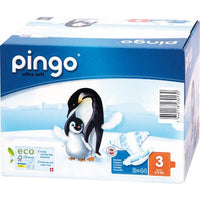 ORGANIC DIAPERS midi Jumbo 4-9 kg Pinguin PINGO SWISS UK