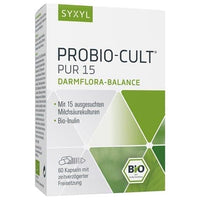 Organic inulin, lactic acid, PROBIO-Cult Pur 15 Syxyl capsules UK