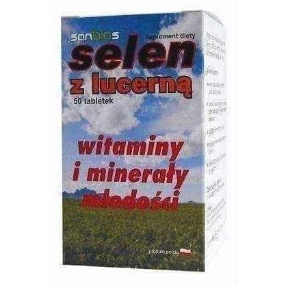 Organic selenium - SELEN with LUCERNE UK