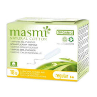 ORGANIC TAMPONS Classic 100% organic cotton MASMI UK