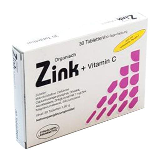 ORGANIC ZINC, vitamin C tablets UK