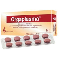 ORGAPLASMA coated tablets 50 pc feeling dizzy and tired and weak UK