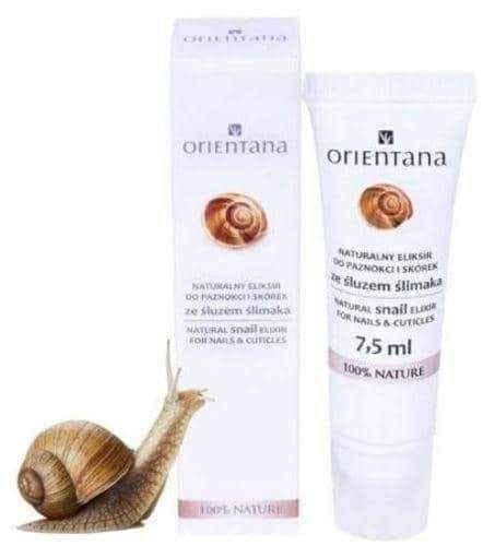 ORIENTANA A natural elixir for nails and cuticles with snail slime 7.5ml UK