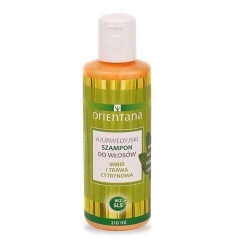 ORIENTANA Ayurvedic hair shampoo Ginger and lemongrass UK