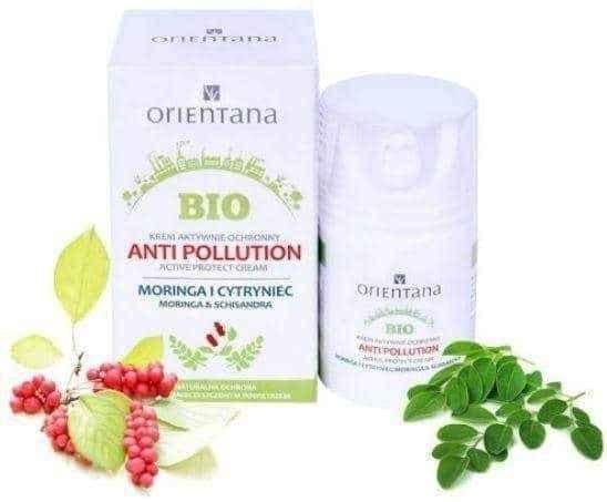 ORIENTANA BIO Anti-smelling cream Anti Pollution 50ml UK