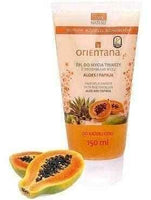ORIENTANA Face wash gel with particles of Aloe and Papaya rice 205ml UK