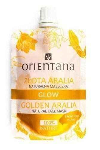 Orientana Natural Glow Gold Aralia Mask 30ml UK