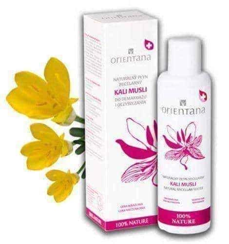 Orientana Natural micellar liquid Kali Muesli makeup and cleansing 150ml UK