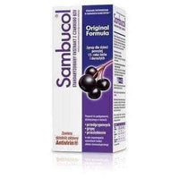 ORIGINAL FORMULA Sambucol syrup 120 ml children 12 years+flu symptoms UK