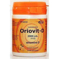 ORIOVIT-D 2000 IU 50μg x 100 chewable tablets UK