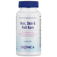 ORTHICA Hair, Skin & Nail Kare vitamins and minerals tablets UK