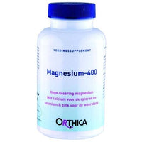 ORTHICA Magnesium 400 tablets, Calcium, Selenium, Zinc UK