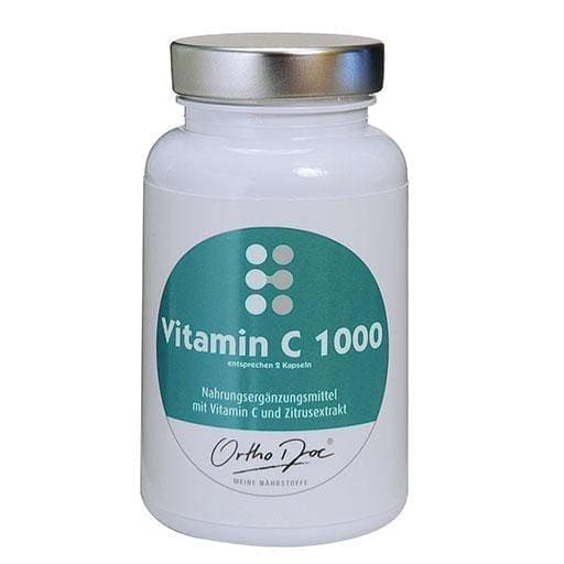 ORTHODOC Vitamin C 1000 capsules 60 pc Lactose, Gluten free UK