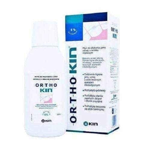 OrthoKIN liquid mint mouthwash 500ml UK