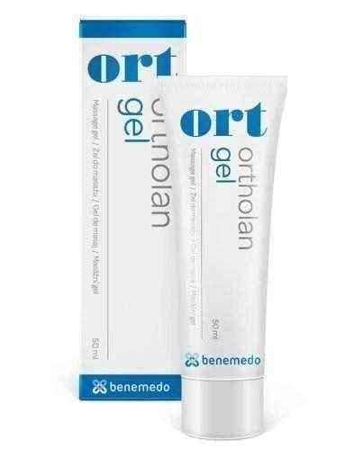 ORTHOLAN Massage gel 50ml Limits edema and relieves pain UK