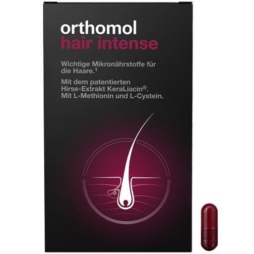 ORTHOMOL Hair intense, damaged hair, hair loss UK