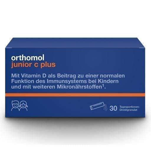 ORTHOMOL Junior C plus granules 30 pc UK