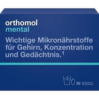 ORTHOMOL mental granules, boost concentration at work UK