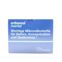 ORTHOMOL mental granules, boost concentration at work UK