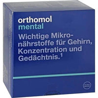 ORTHOMOL mental granules, boost concentration at work UK