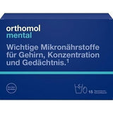 ORTHOMOL mental, vitamins for brain memory and concentration UK