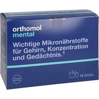 ORTHOMOL mental, vitamins for brain memory and concentration UK