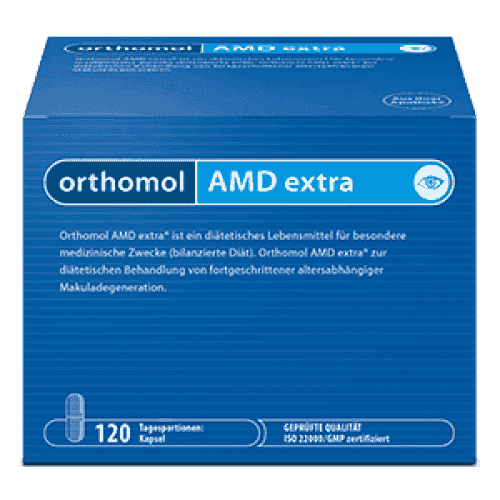 Ortomol AMD Extra 120 doses / Orthomol AMD Extra UK