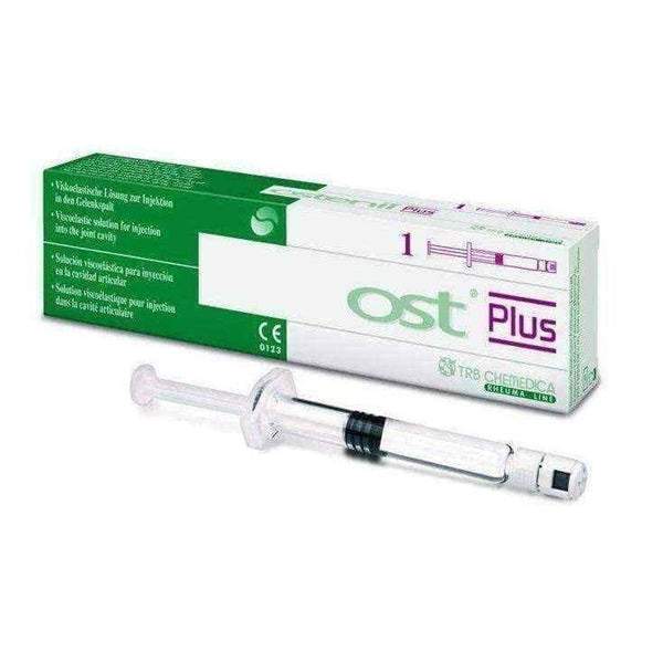 OST plus 0.02g / 2ml x 1 pre-filled syringe, hyaluronic acid serum UK