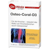 OSTEO CORAL D3 Dr. Wolz, manganese, copper, zinc UK