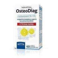 OSTEODIAG x 60 tablets, calcium deficiency, menopause treatment UK