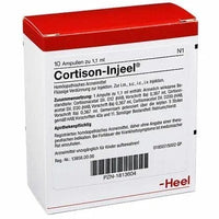 Osteoporosis, osteomalacia, osteochondrosis, CORTISON Injeel ampoules UK