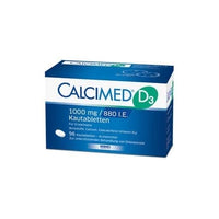 Osteoporosis treatment, CALCIMED D3 chewable tablets UK