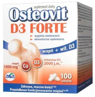 Osteovit D3 Forte, calcium carbonate, calcium, vitamin D UK