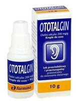 OTOTALGIN ear drops 10g, ear pain UK