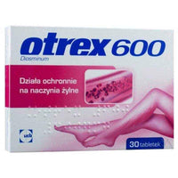OTREX 0.6 g x 30 tablets, varicose veins treatment, legs pain UK
