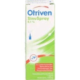 OTRIVEN SinuSpray 0.1% nasal spray, sinusitis treatment UK