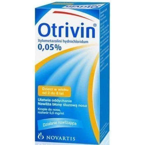 OTRIVIN drops 10ml 0.05% otrivin nasal aerosol babe UK