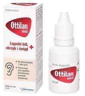 Ottilan Med ear drops 15ml UK