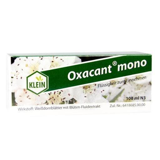 OXACANT mono drops 100 ml heart of old age strength and endurance UK